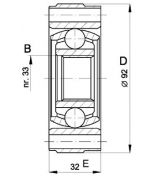 OPEN PARTS - CVJ540120 - 